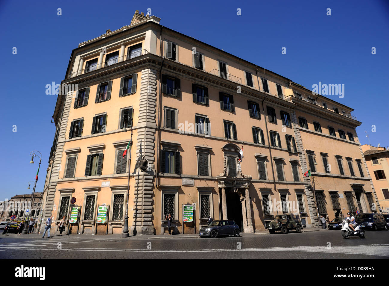 Italy, Rome, Piazza d'aracoeli, Palazzo Massimo di Rignano Colonna Stock  Photo - Alamy