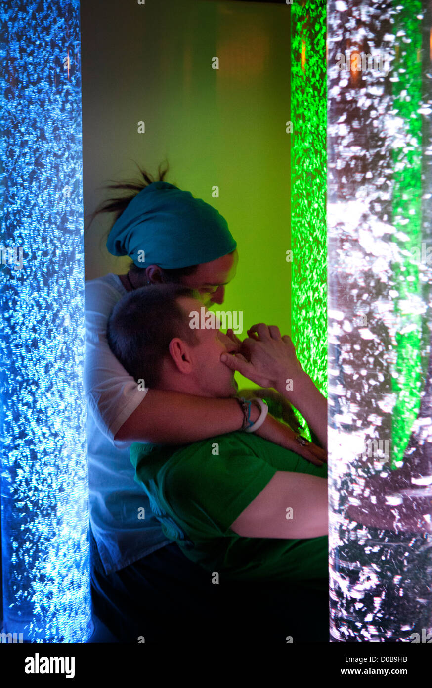 SNOEZELEN & AUTISM Stock Photo