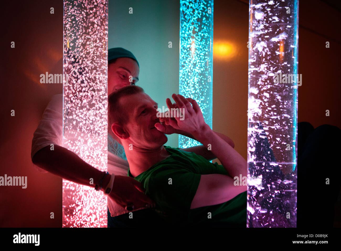 SNOEZELEN & AUTISM Stock Photo