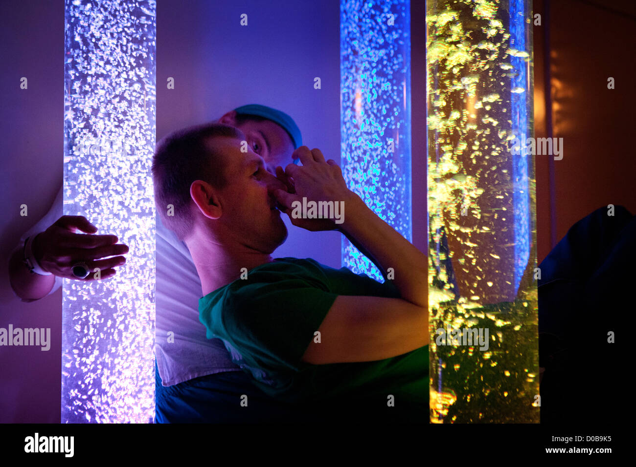 SNOEZELEN & AUTISM Stock Photo