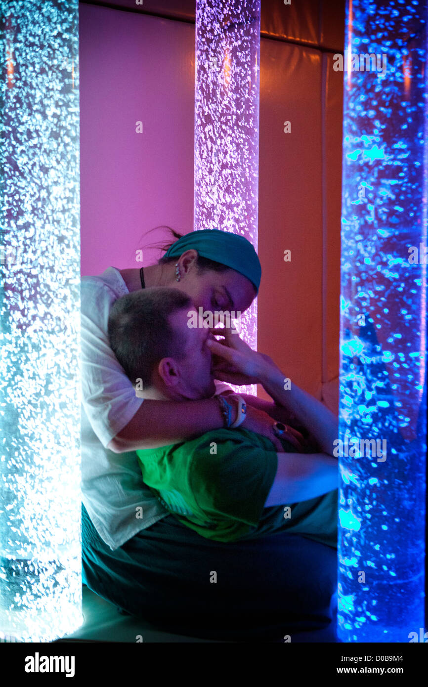 SNOEZELEN & AUTISM Stock Photo