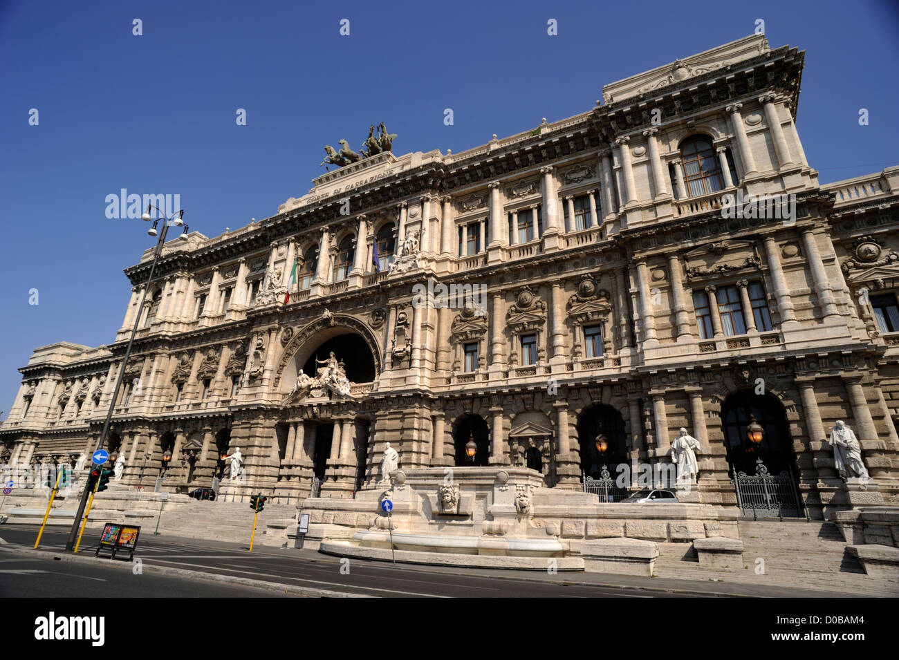 italy, rome, palazzo di giustizia, corte di cassazione Stock Photo
