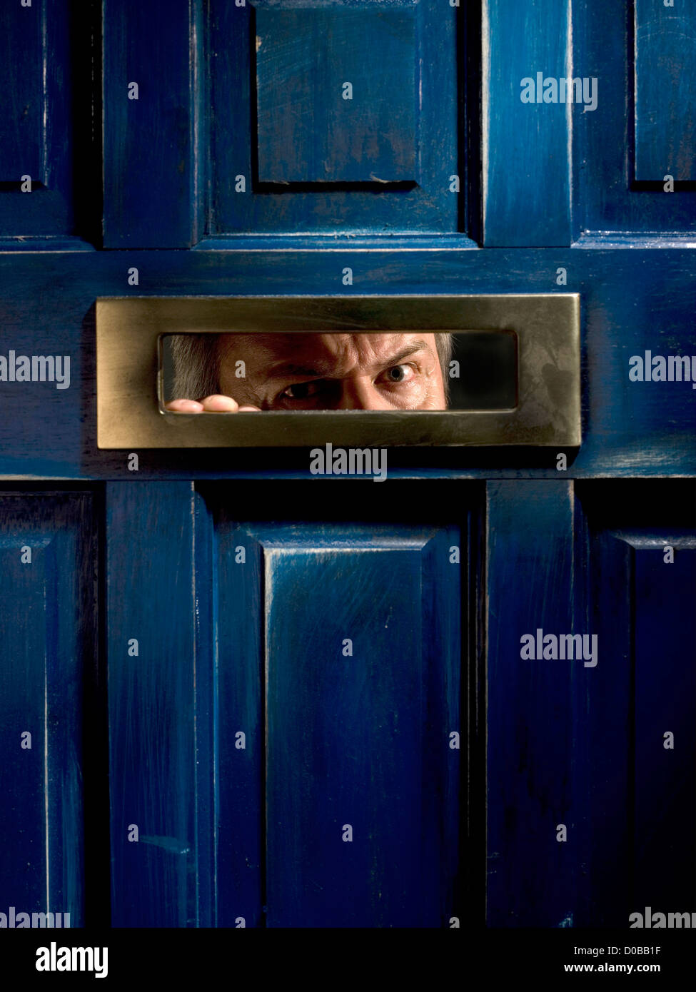 Looking Through Letterbox High Resolution Stock Photography and Images - Alamy