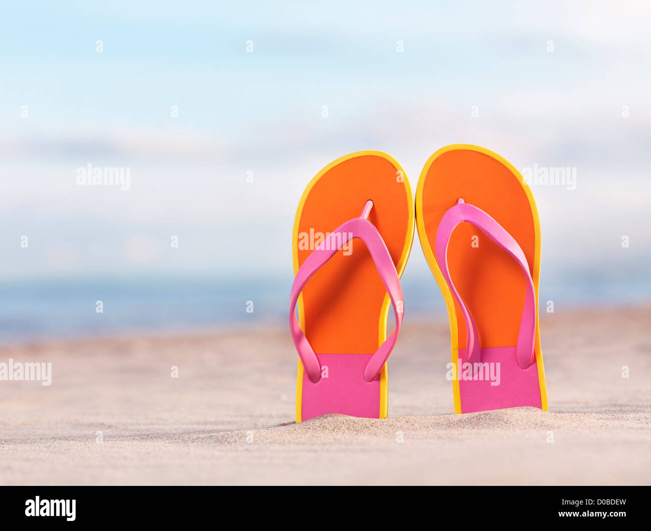 Flip Flops Beach High Resolution Stock Photography and Images - Alamy