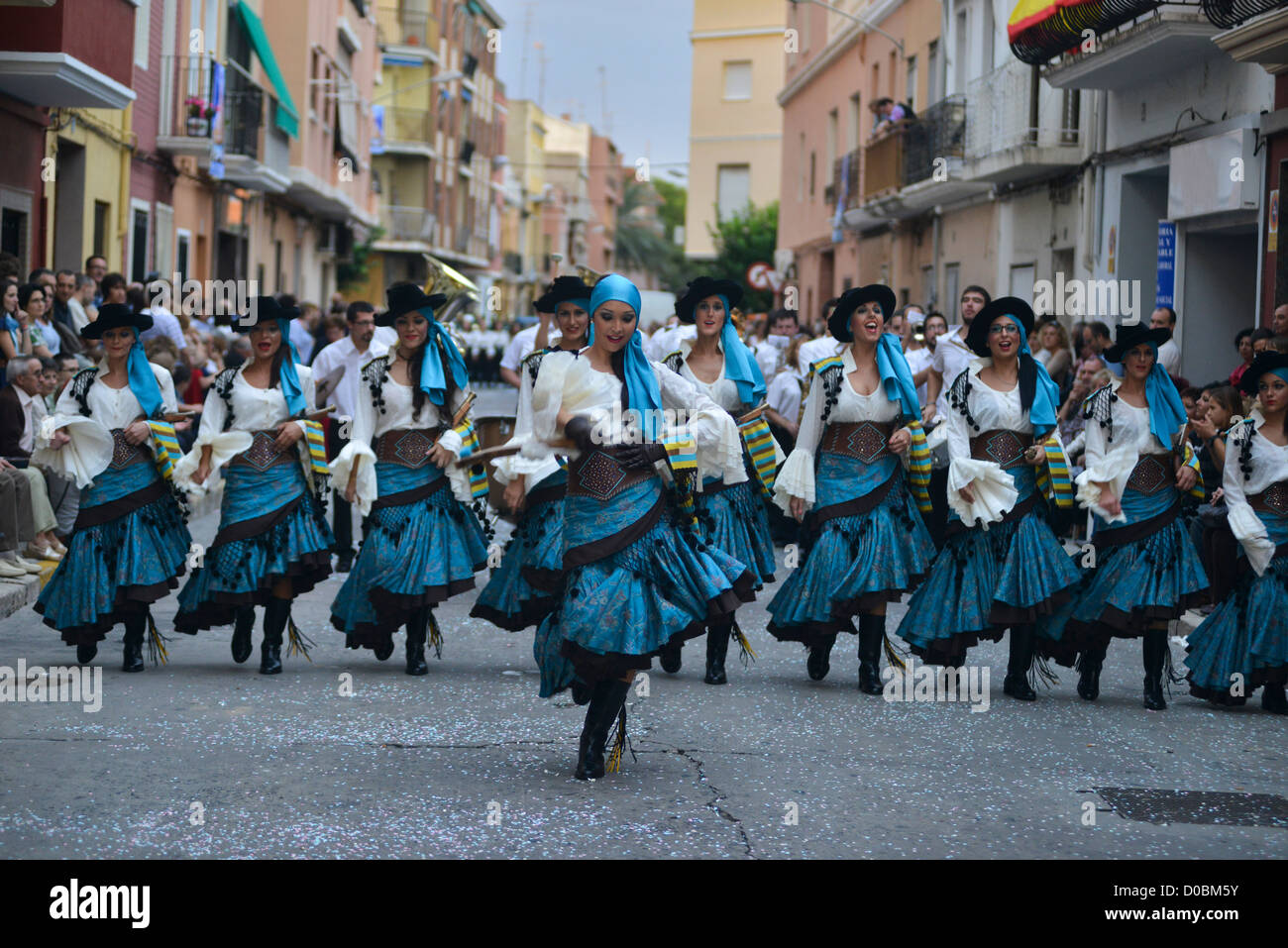 Holiday of Moors and Christians Stock Photo