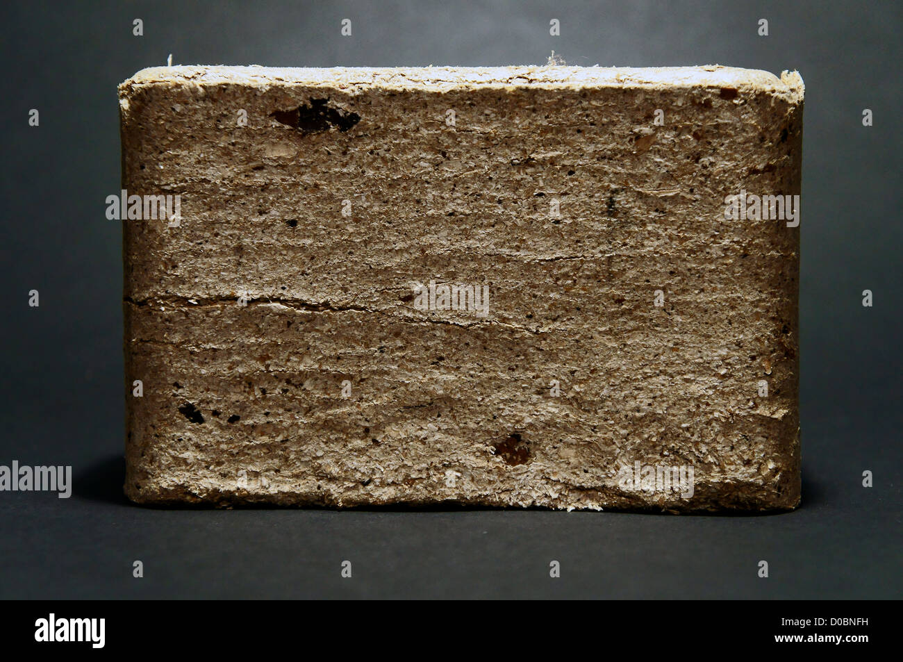 illustrative, compressed wood chips, charcoal briquettes made from