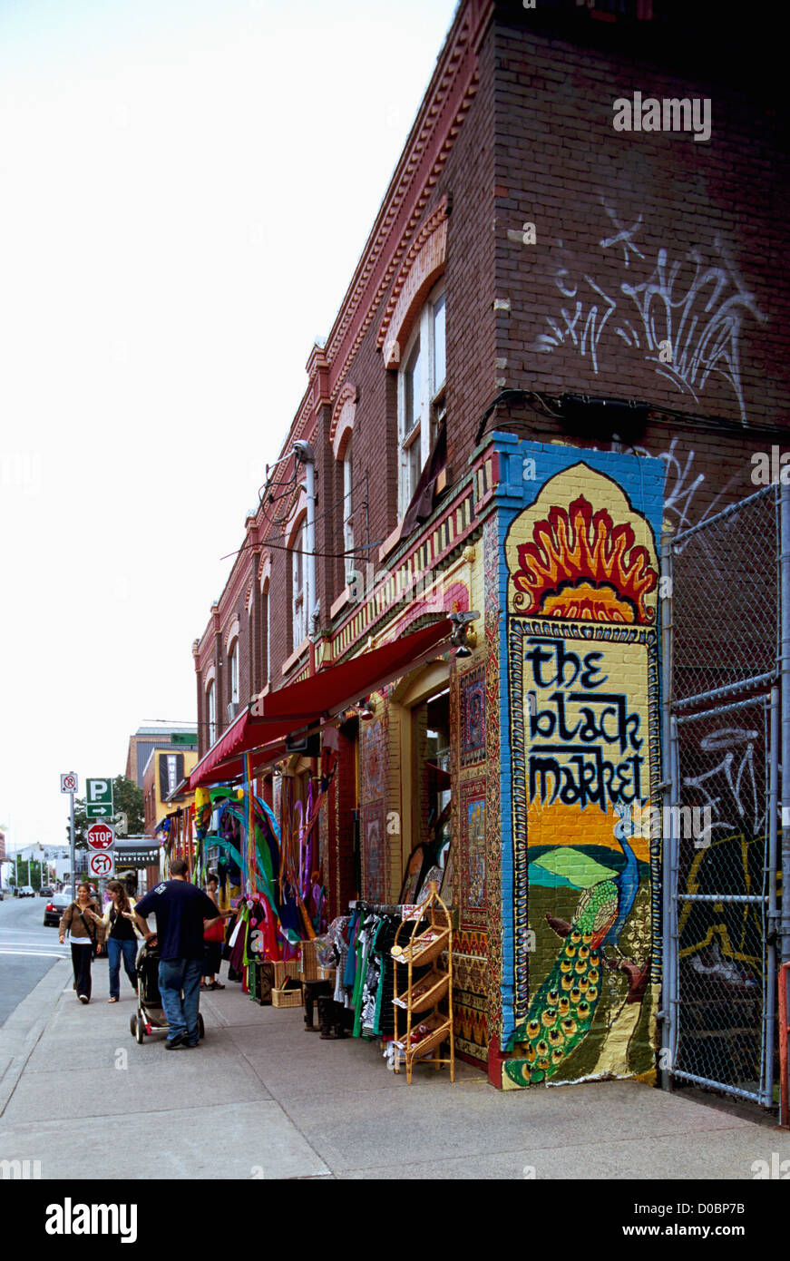 Halifax, Nova Scotia, Canada Retail Shops and Heritage Buildings