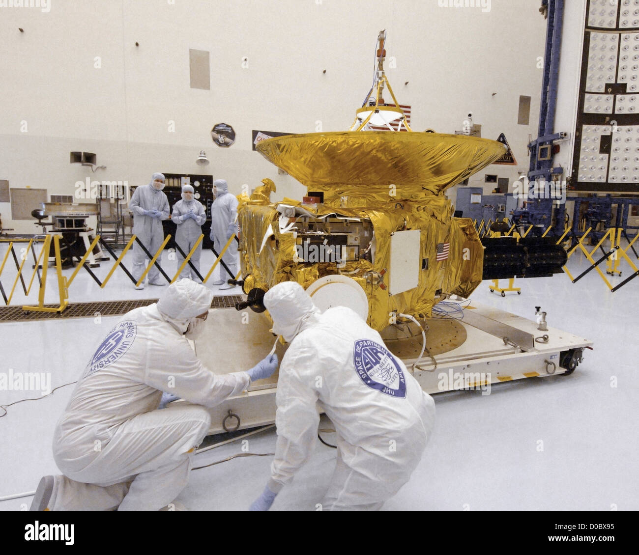 Construction of the New Horizons Spacecraft Stock Photo Alamy