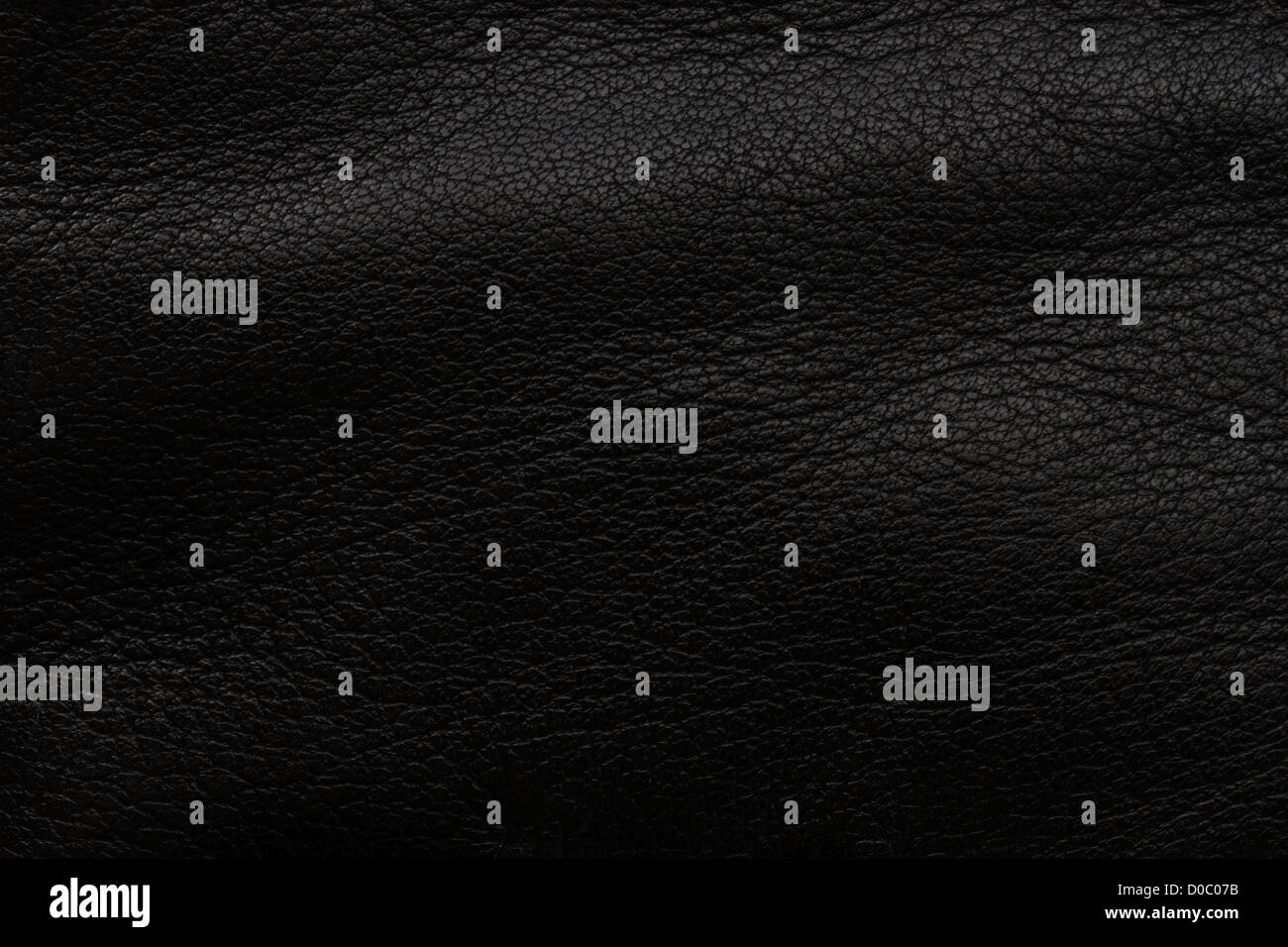 Black leather texture background closeup Stock Photo