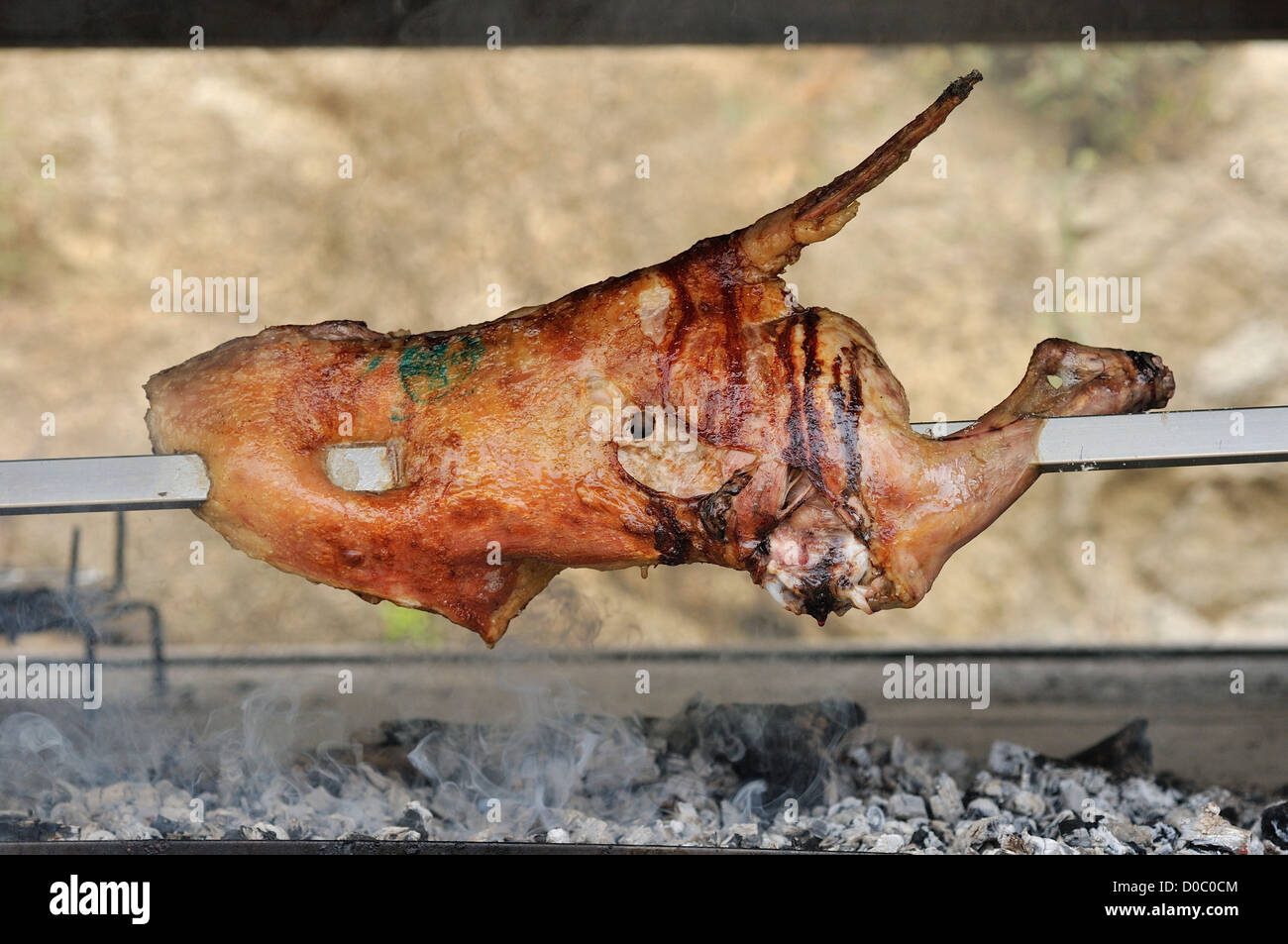 Sardinia italy spit roast lamb hires stock photography and images Alamy