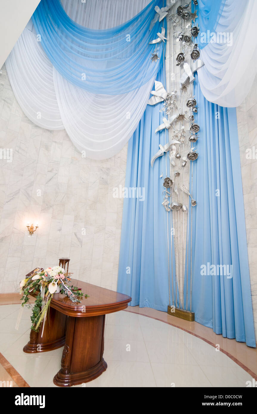 wedding ceremony hall Stock Photo - Alamy
