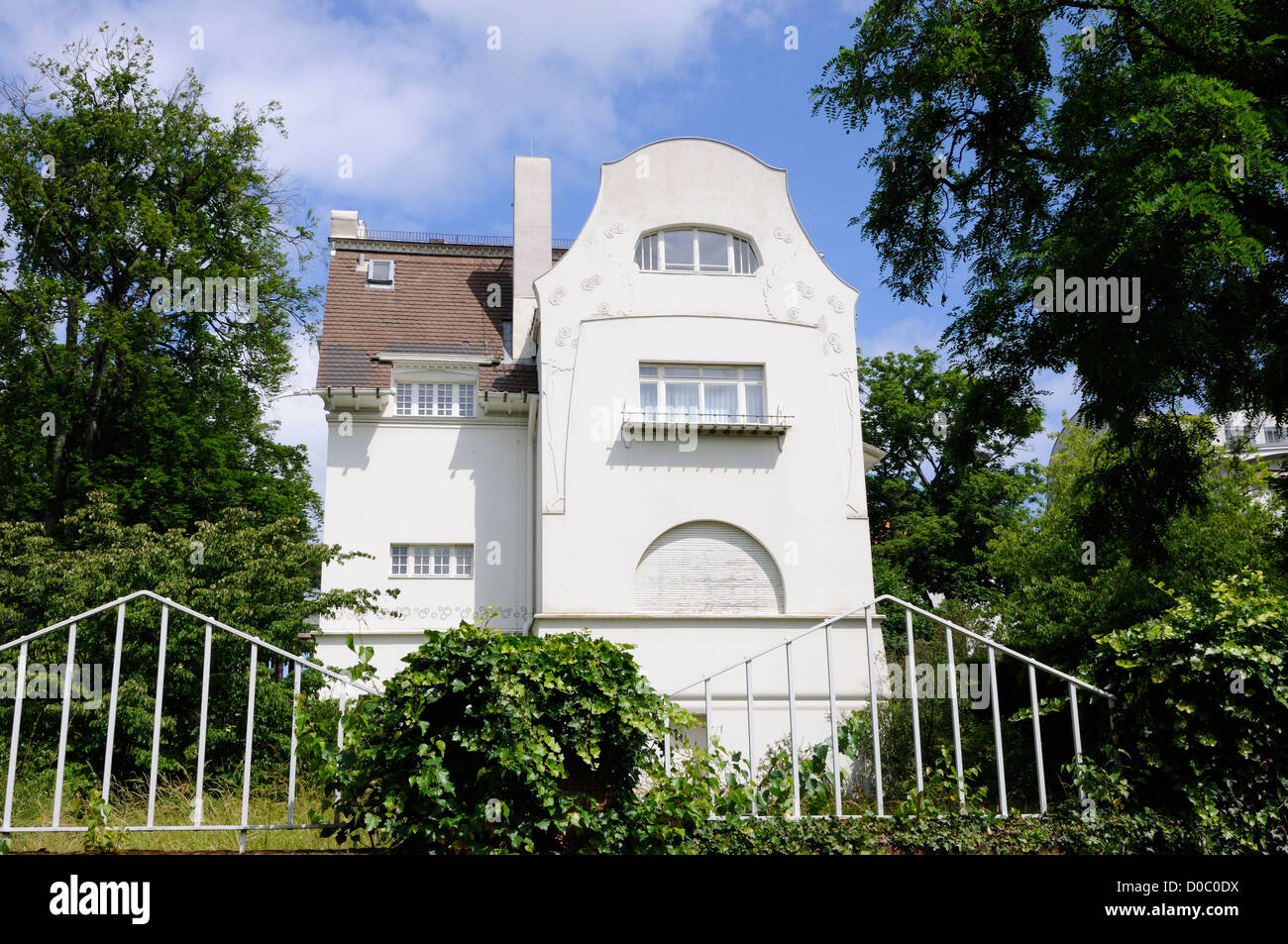 The large Glückert house (Joseph Maria Olbrich 1901), Mathildenhöhe