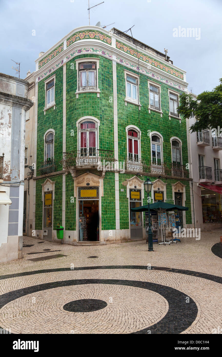 Traditional Tiled Shop, Lagos Portugal Stock Photo Alamy