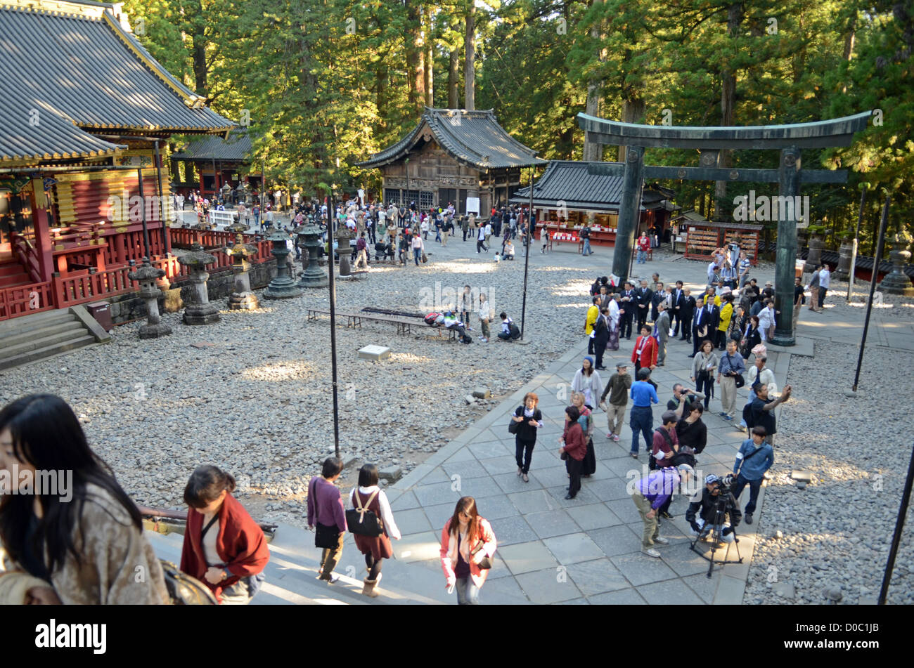 Nikko Toshogu Shrine Stock Photo Alamy