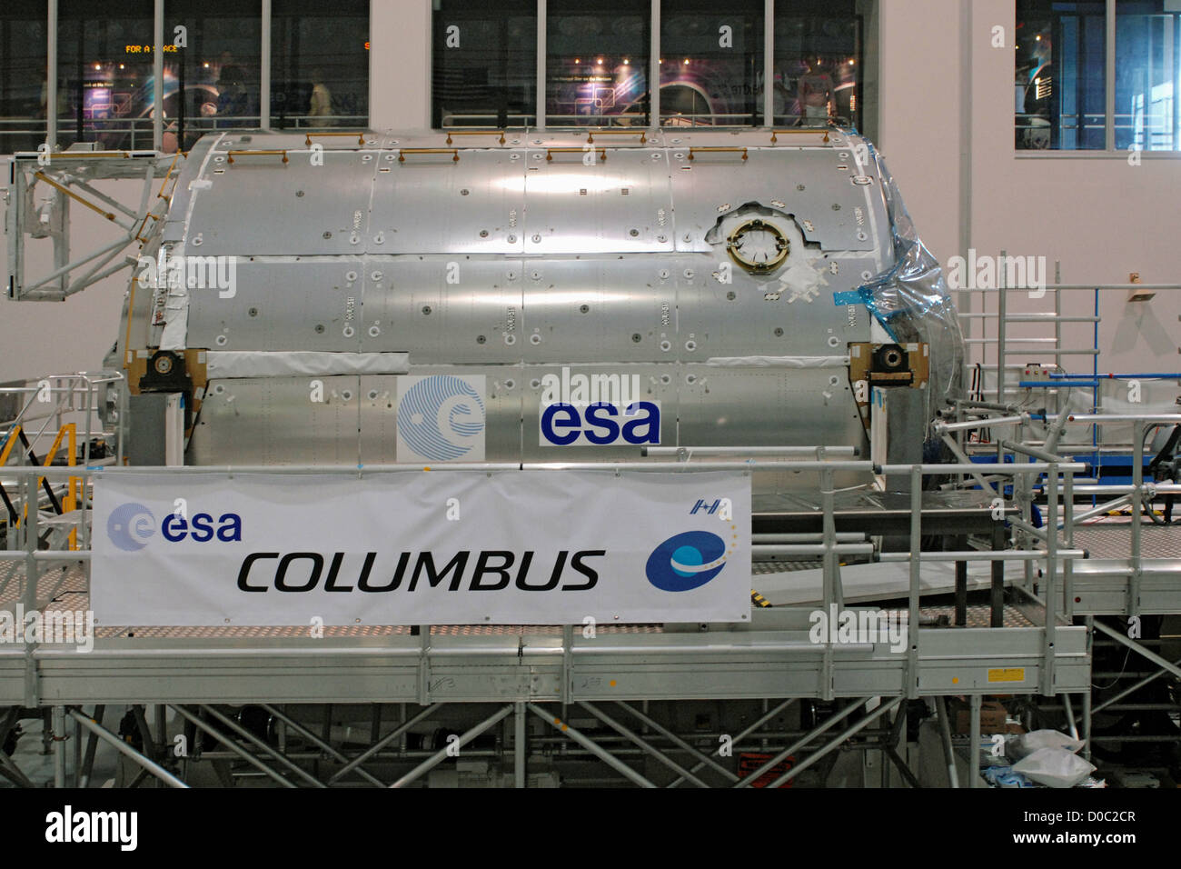 The Columbus lab module for the ISS (International Space Station