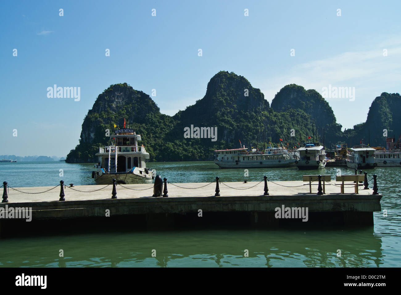 Hạ Long Bay Vietnam Stock Photo