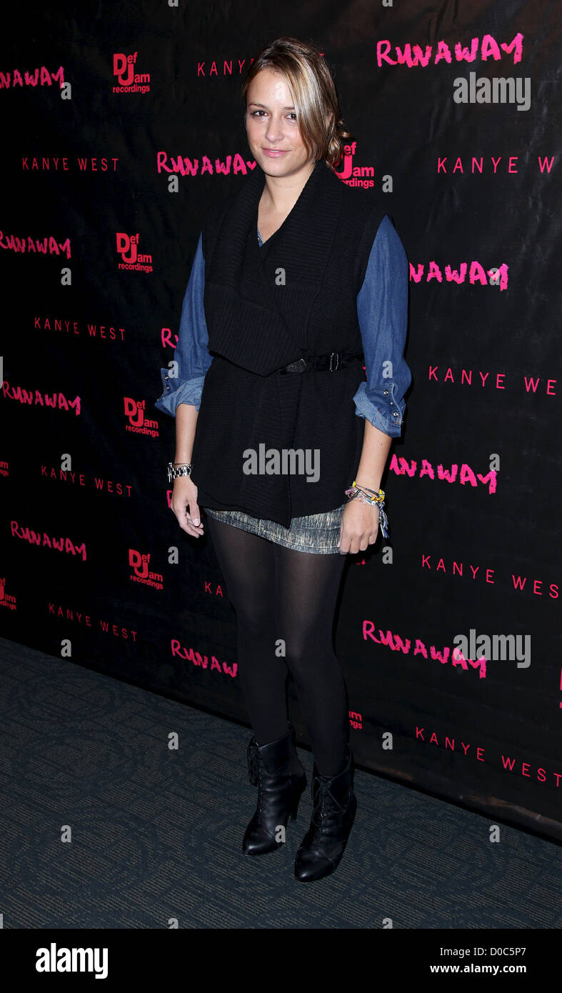 Charlotte Ronson The New York premiere of 'Runaway' held at Landmark's ...