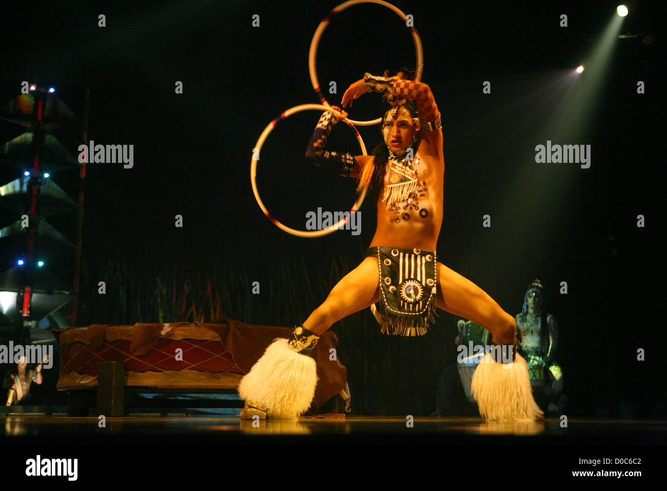 European premiere of Cirque Du Soleil show TOTUM Amsterdam, Holland - 07.10.10 Stock Photo