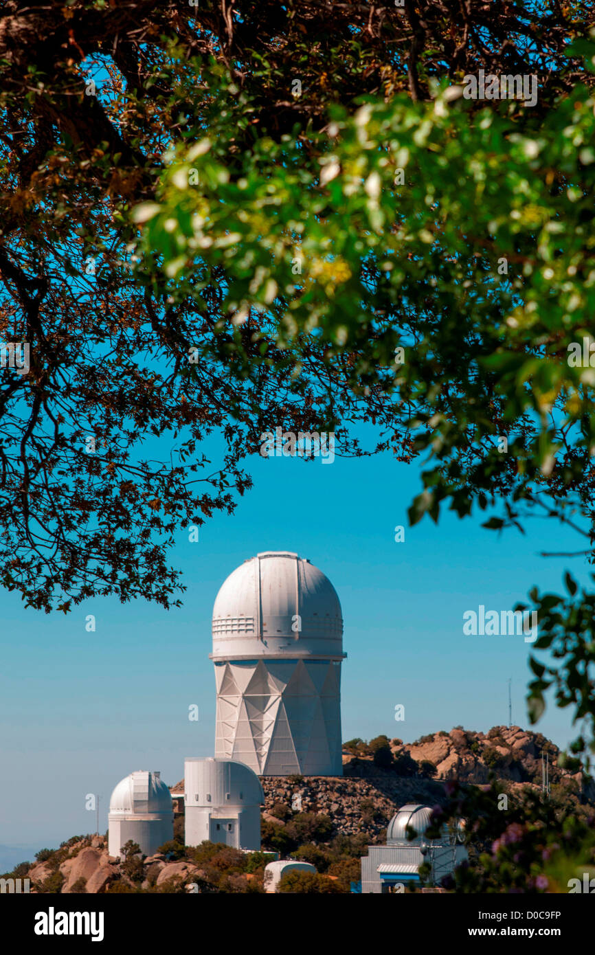 A view Mayall 4meter telescope largest Kitt Peak National Observatory