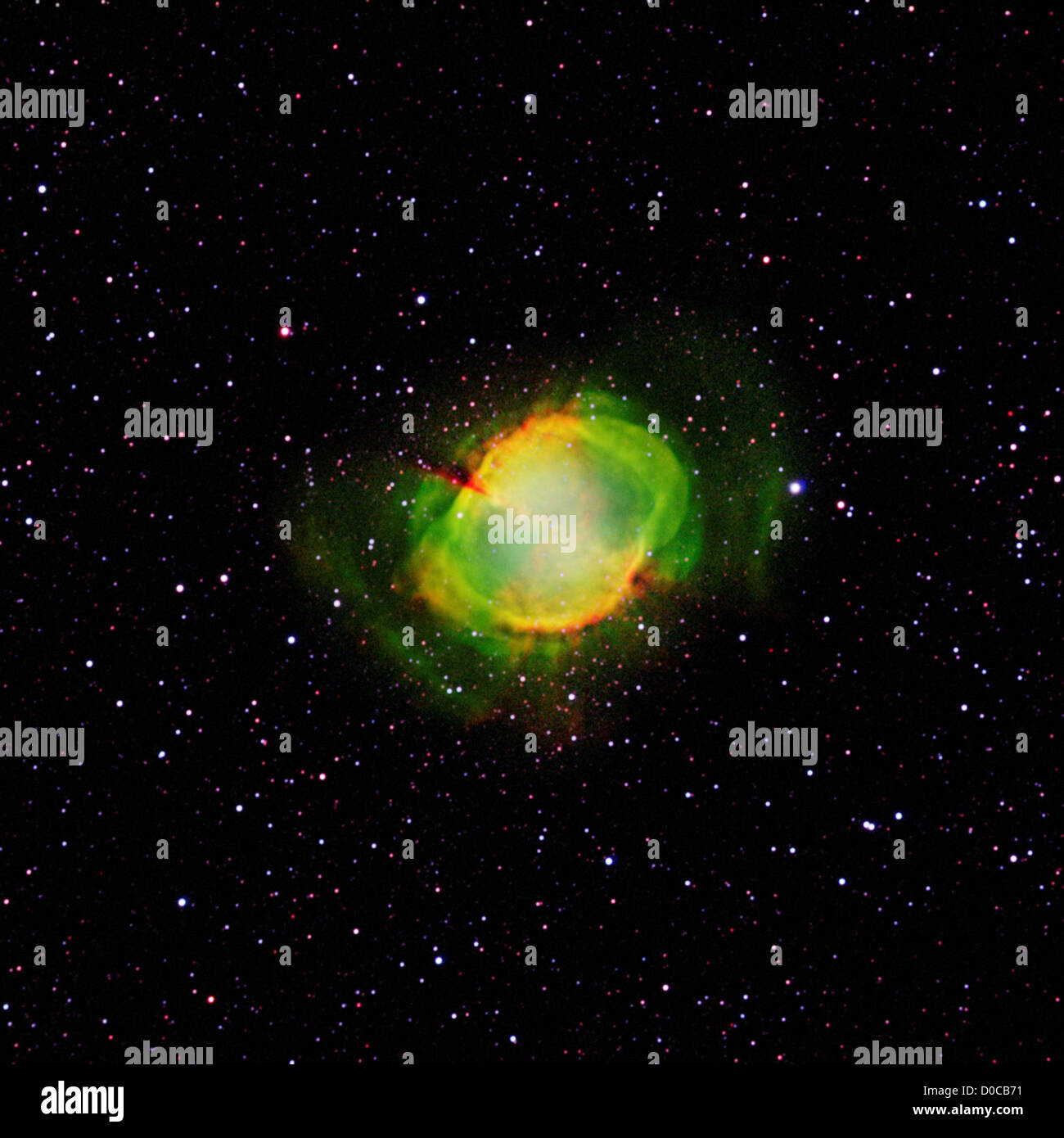The Dumbbell Nebula planetary nebula also known as M 27 (Messier 27) or ...
