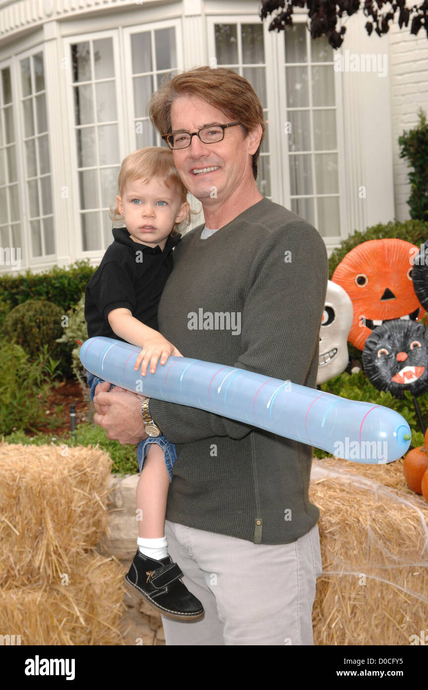 Kyle MacLachlan and his son Callum Lyon MacLachlan Celebrities Pottery
