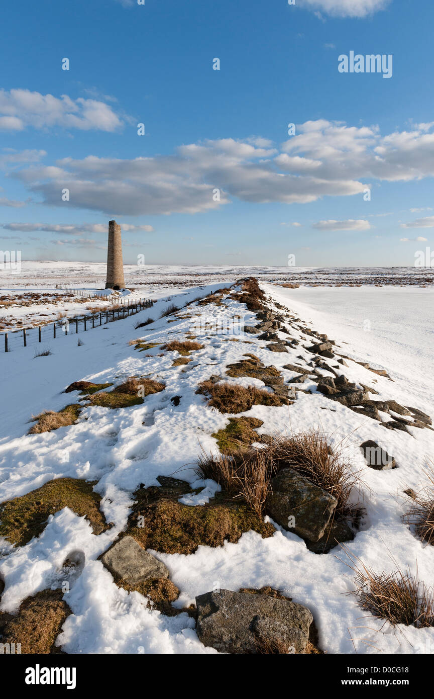 The Durham Moors near Rookhope Stock Photo