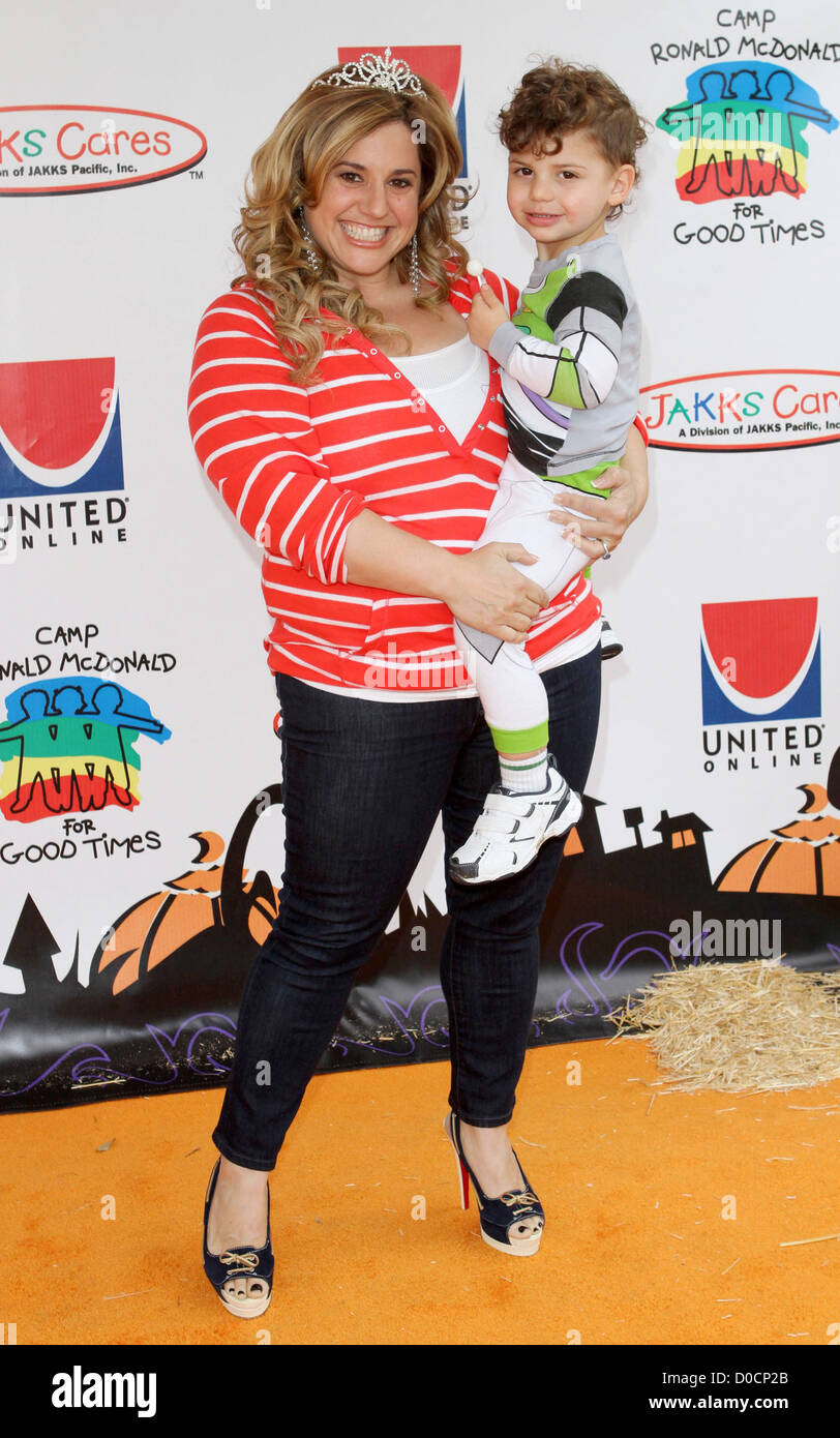 Marissa Jaret Winokur and her Son Zev 18th Annual Camp Ronald McDonald