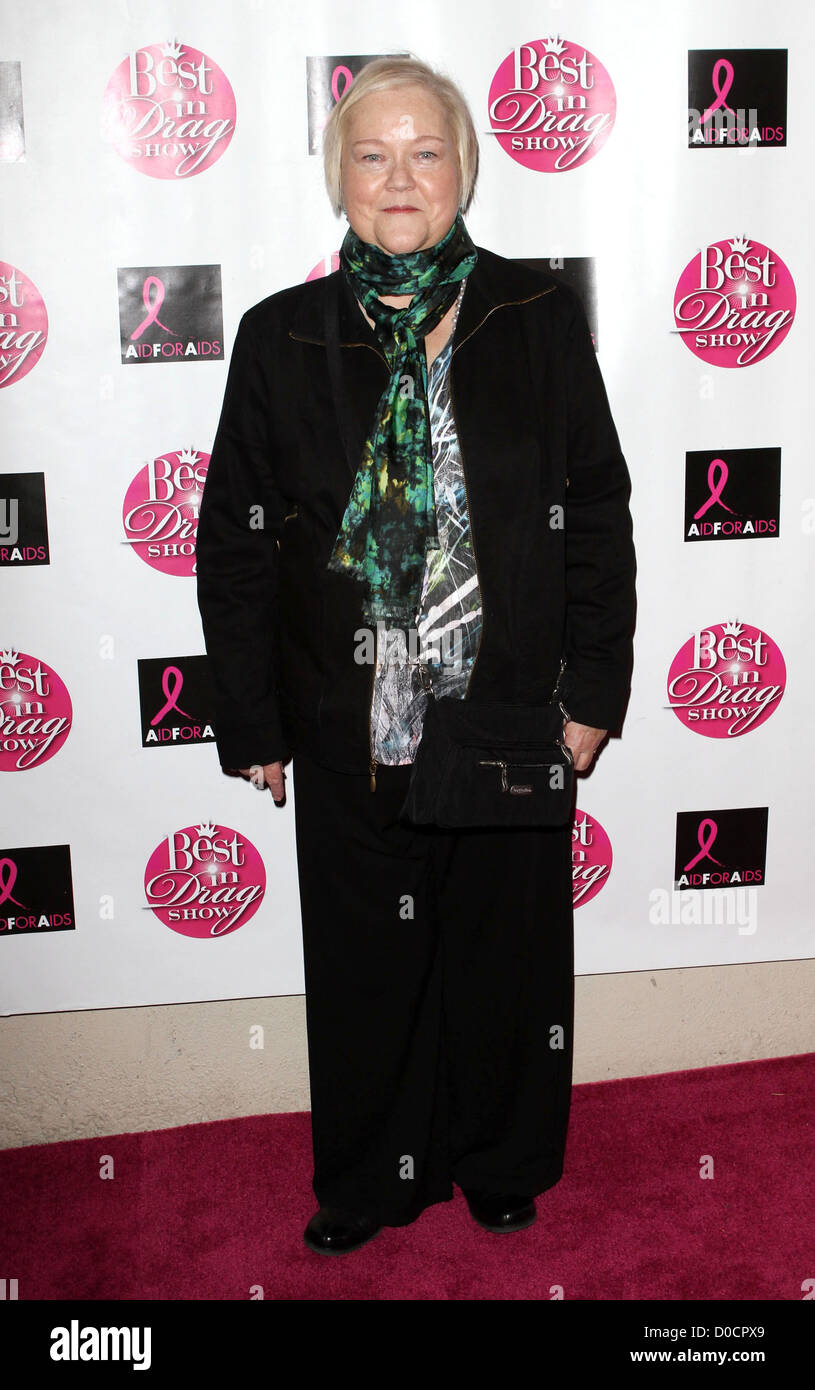 Kathy Kinney 8th Annual 'Best In Drag' AIDS Fundraiser held at The Orpheum Theatre Los Angeles, California - 24.10.10 Stock Photo