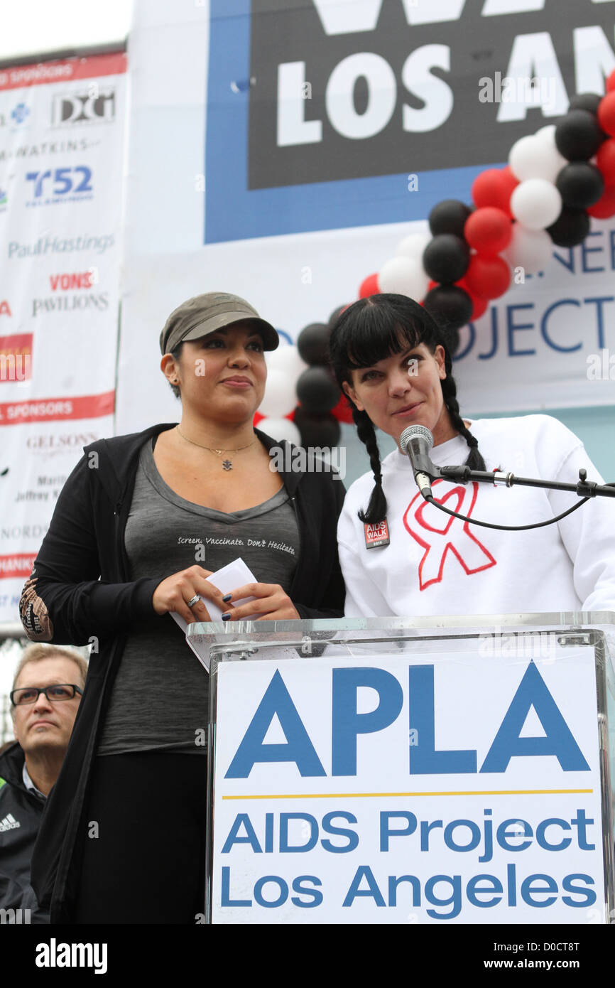 Sara Ramirez, Pauley Perrette 26th Annual AIDS Walk Los Angeles