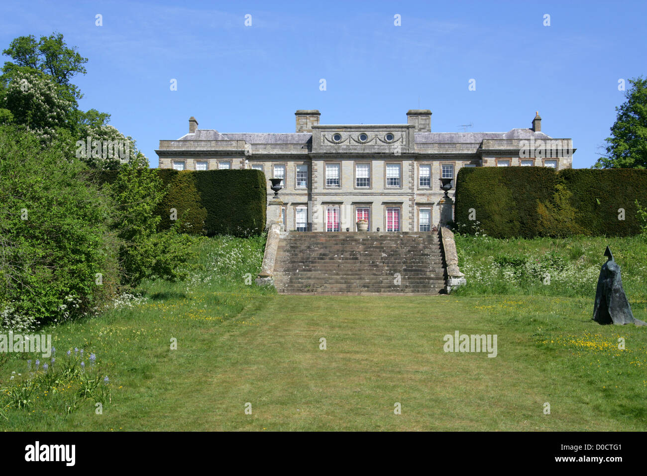 Ragley Hall, a Stately Home South of Alcester, Warwickshire, UK. Eight miles (13 km) west of Stratford-upon-Avon. Stock Photo