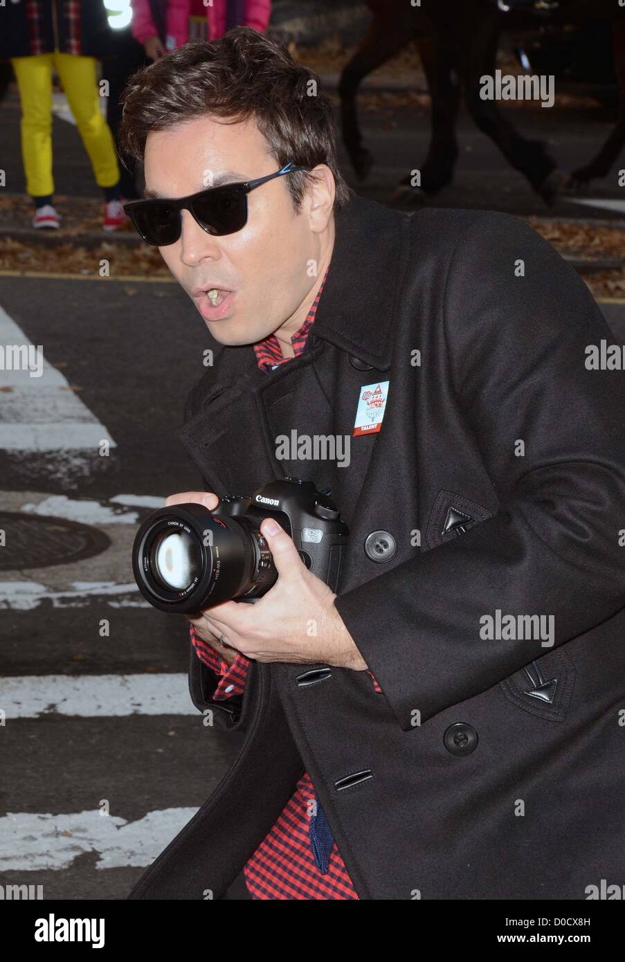 Jimmy Fallon in attendance for 2012 Macy's Thanksgiving Day Parade