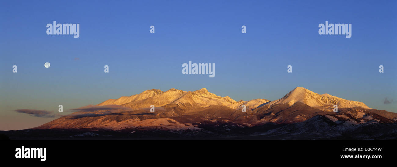 Morning Light On Colorado's Mount Blanca Massif Stock Photo Alamy
