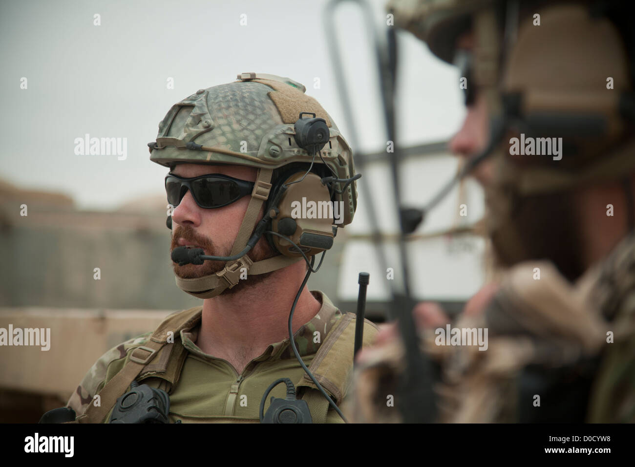 Coalition forces meet with Afghan National Security Forces (ANSF) in ...