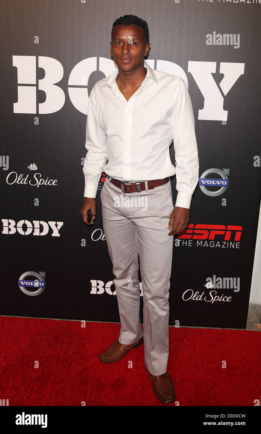 Danleigh Boman ESPN The Magazine's Body Event at Skylight SOHO New York City, USA - 12.10.10 Stock Photo