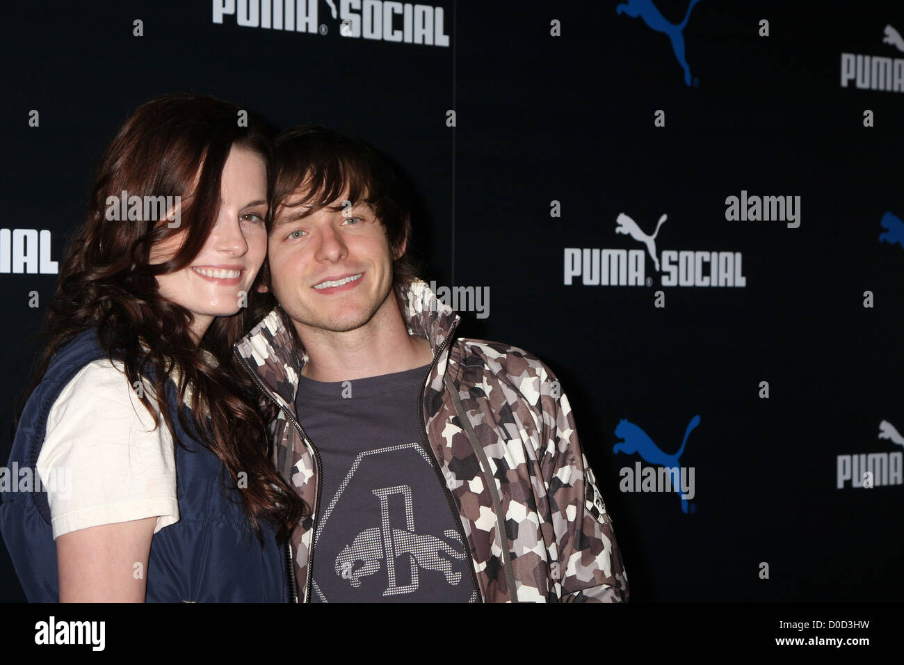 Jamie Anne Allman and Marshall Allman The PUMA Social Club LA launch ...