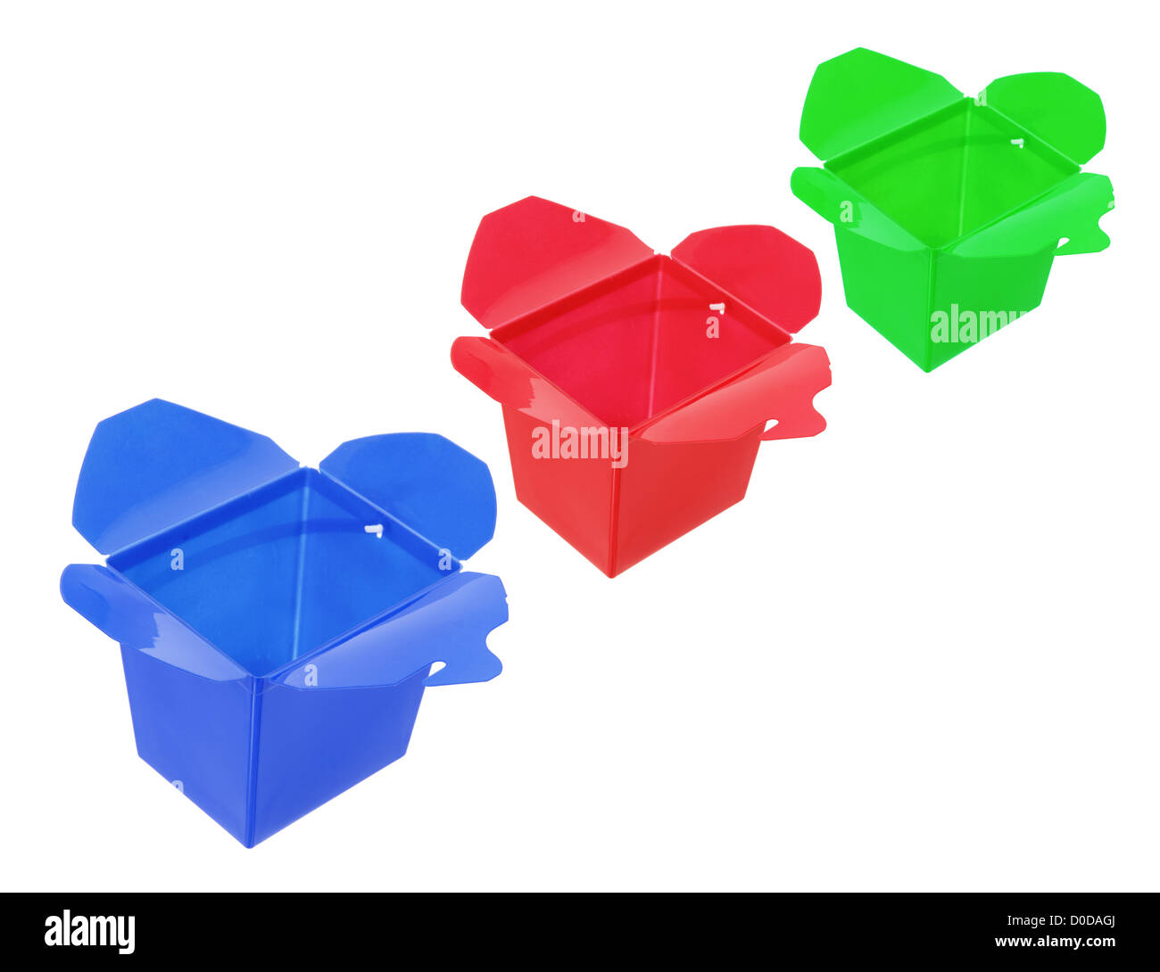 Plastic Takeaway Food Boxes Stock Photo Alamy