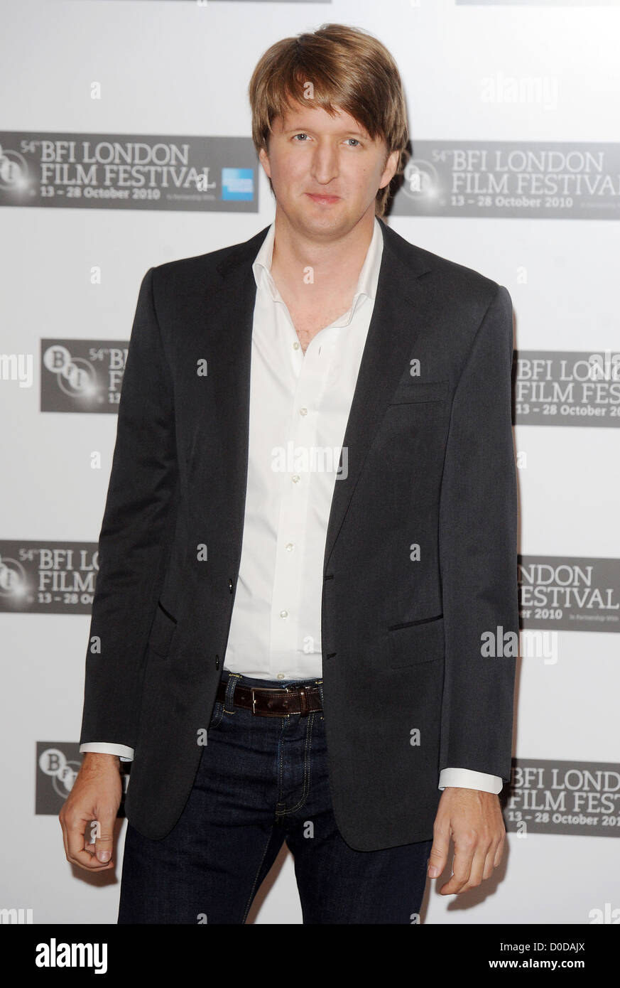 Tom hooper the bfi london film festival hi-res stock photography and ...