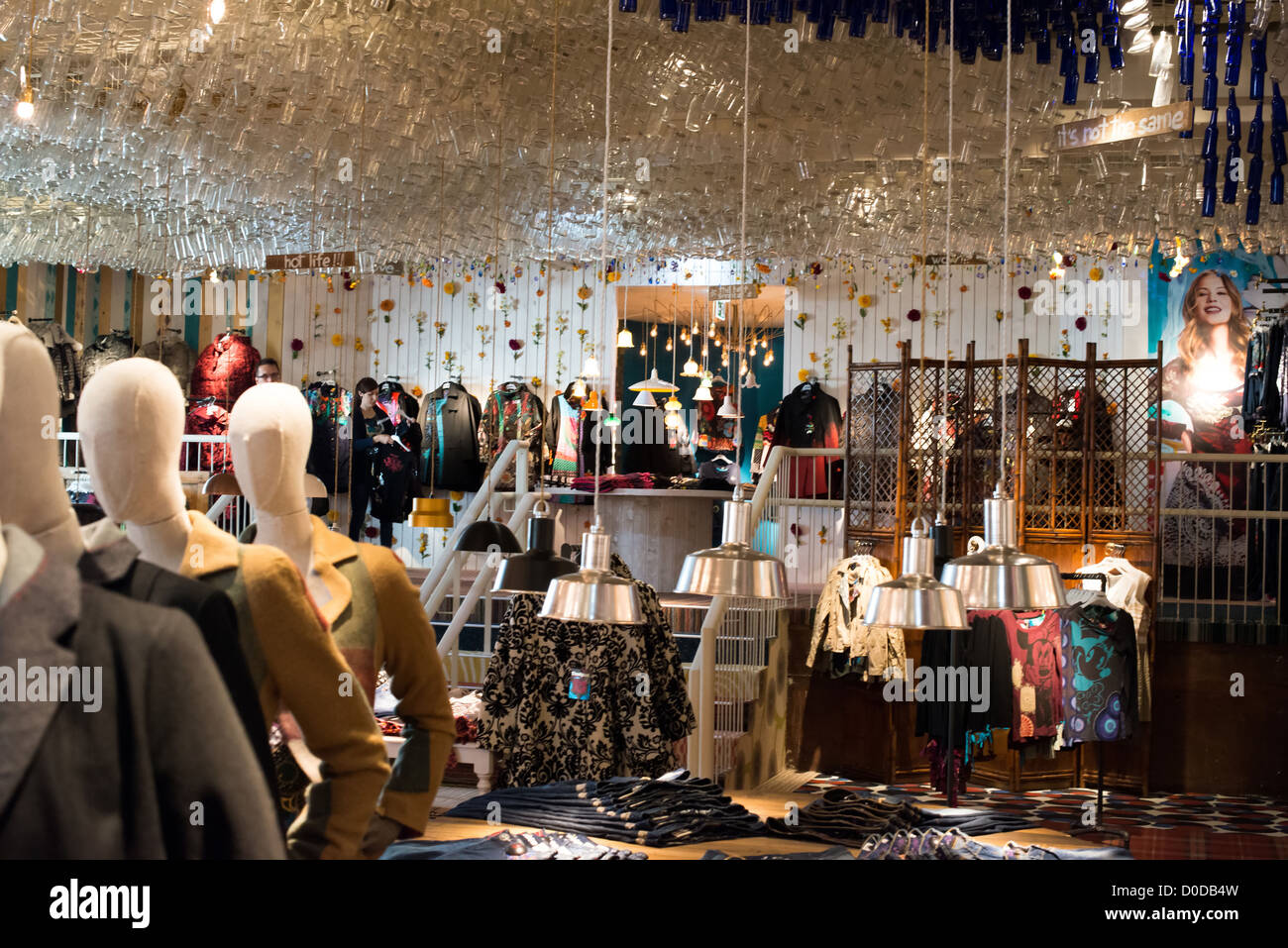 The Desigual fashion store on October 6, 2012 in Mariahilfer Street in  Vienna, Austria Stock Photo - Alamy