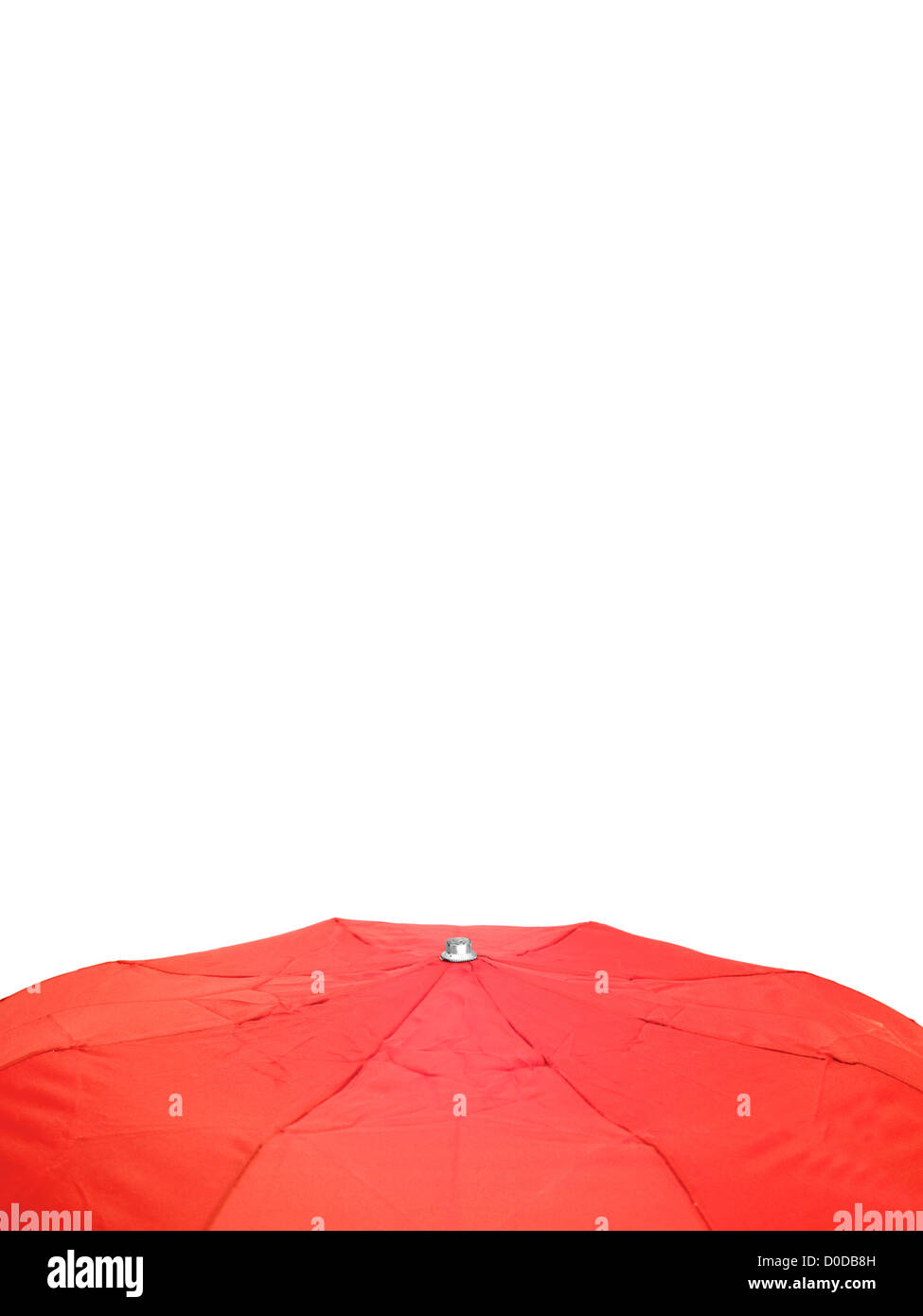 An umbrella isolated against a white background Stock Photo - Alamy