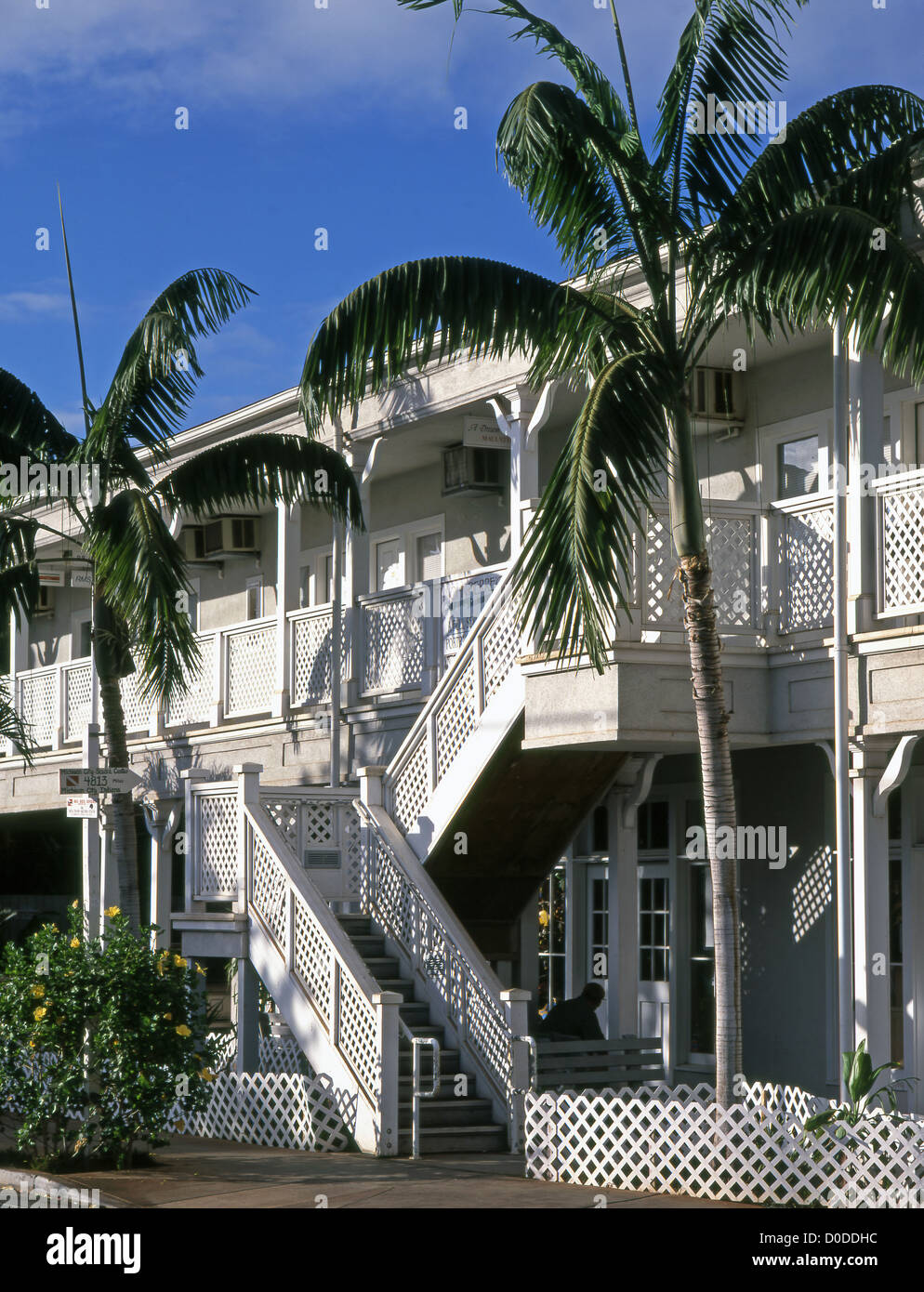 USA, Hawaii, Maui, Lahaina, street scene, houses Stock Photo Alamy