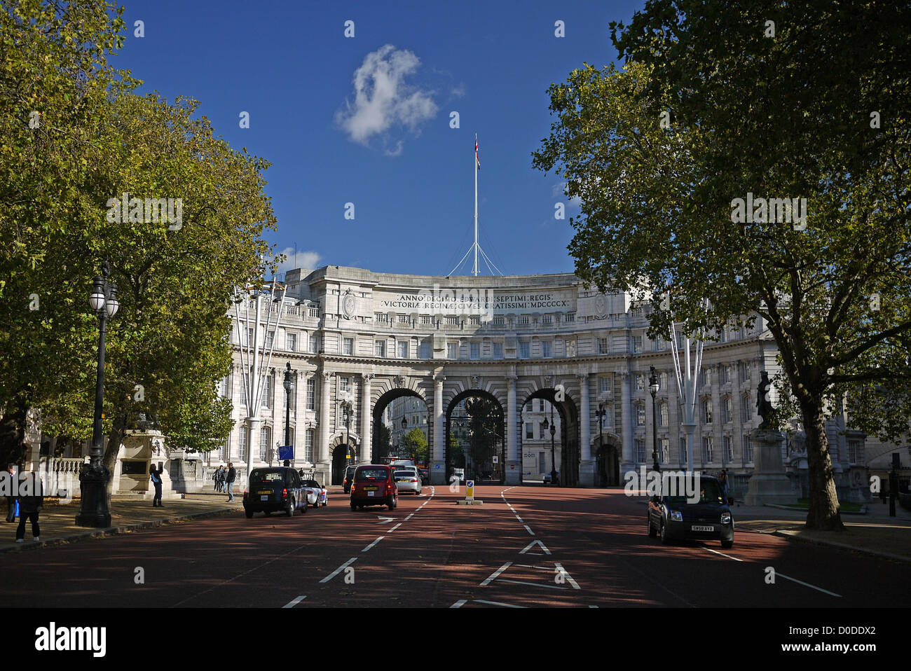Admiralty Arch in Whitehall, London Stock Photo