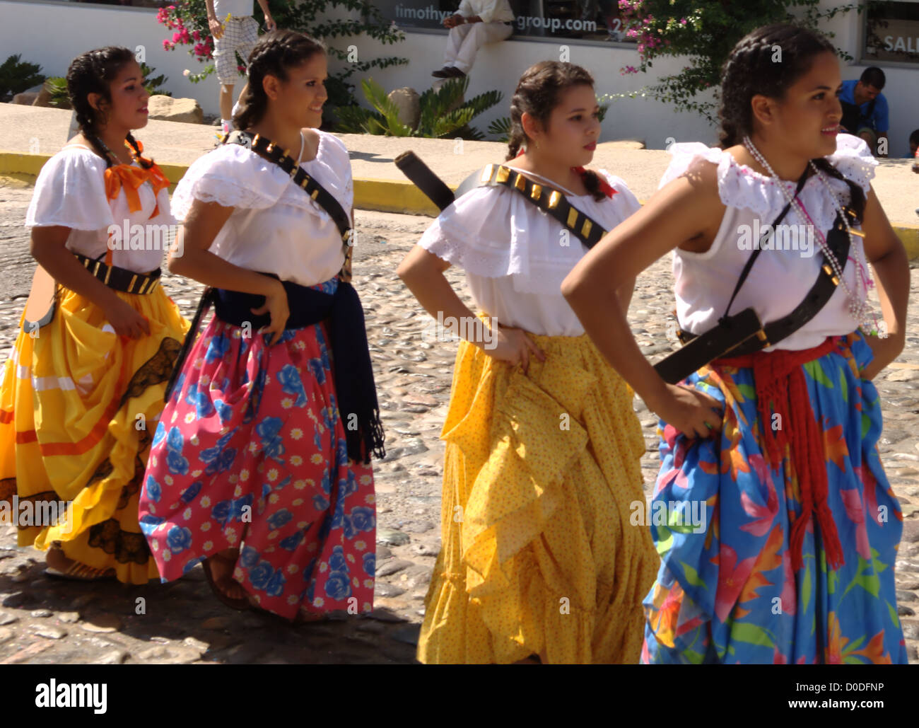 Parades on the Día de la Revolución Revolution Day, Mexico Stock