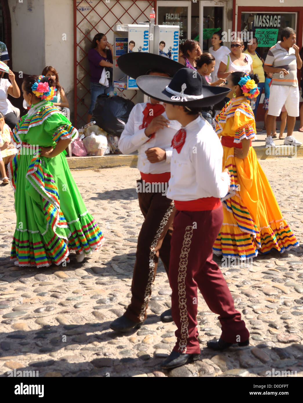 Parades on the Día de la Revolución Revolution Day, Mexico Stock