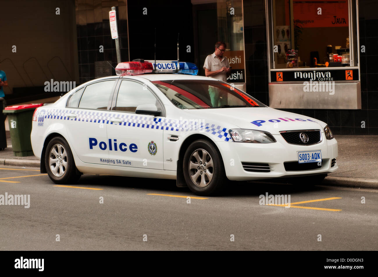 South Australian Police Vehicle Stock Photo