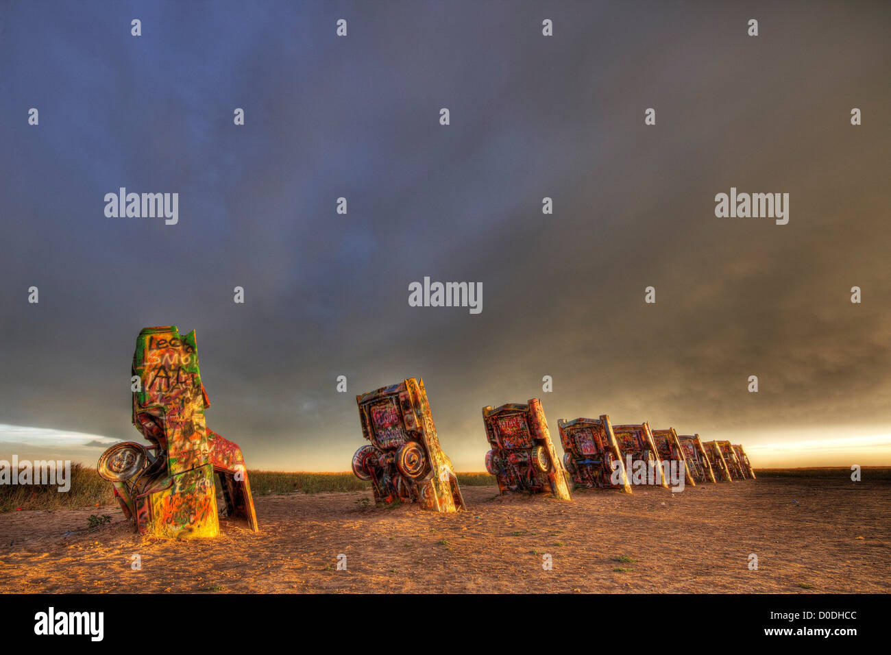 Cadillac Ranch, Texas Stock Photo - Alamy