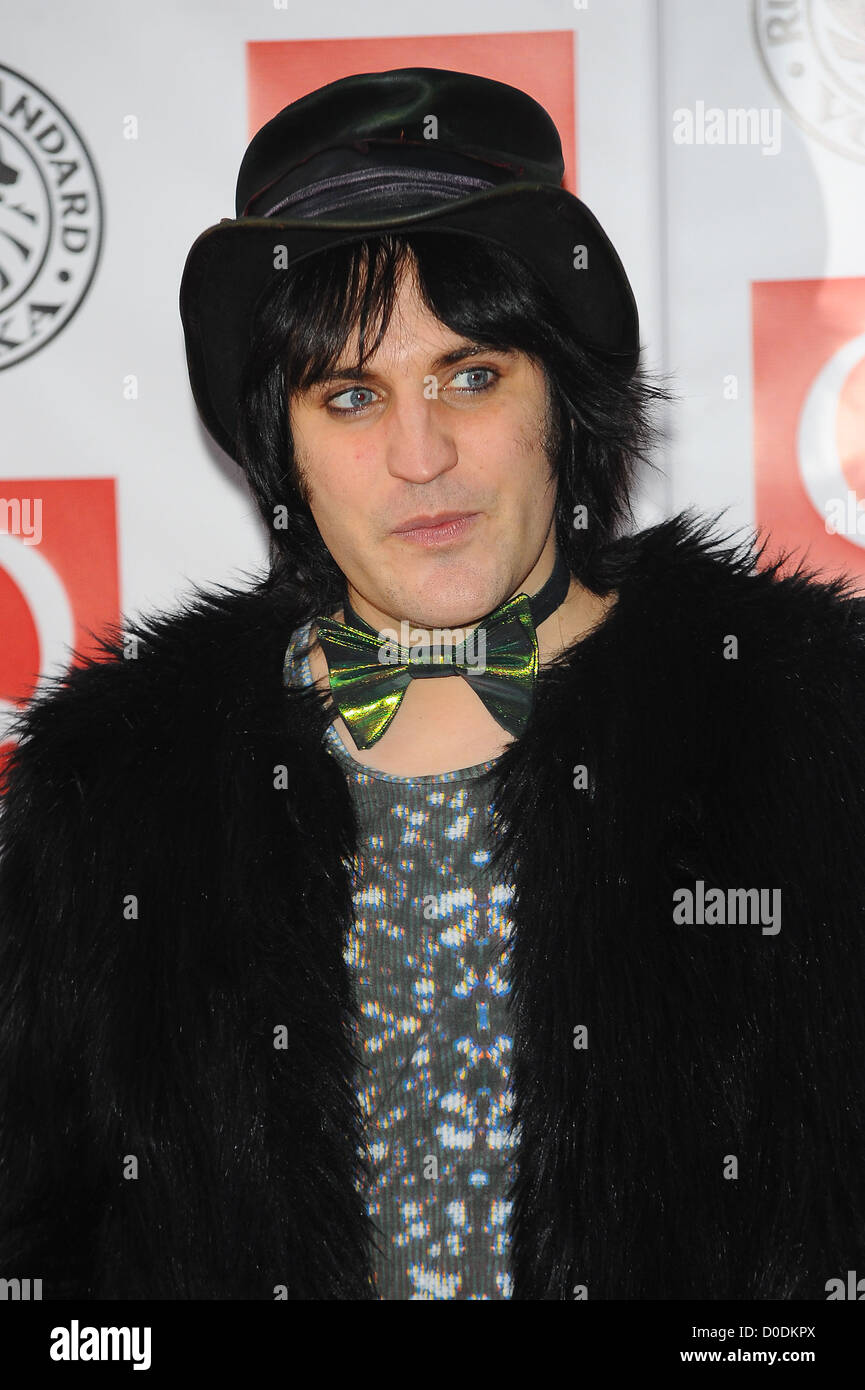 Noel Fielding, The Q Awards 2010 held at the Grosvenor House -Arrivals. London, England - 25.10.10 Stock Photo