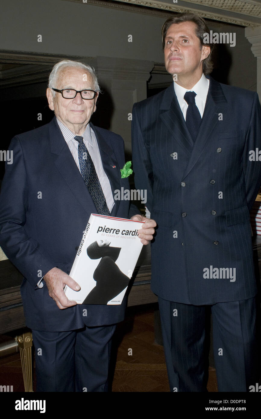 Pierre Cardin and Jean Pascal Hesse Prosper & Martine Assouline host the US  Launch of "Pierre Cardin: 60 Years of Innovation Stock Photo - Alamy