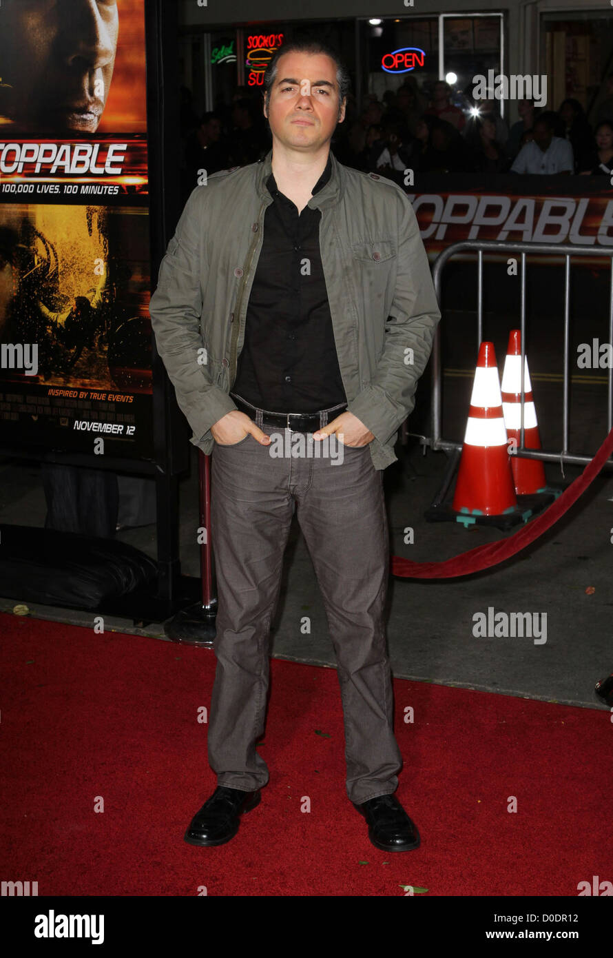 Guest Los Angeles Premiere Of 'Unstoppable' Held at Regency Village Theatre Westwood, California Stock Photo