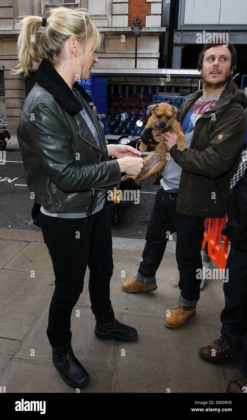 Zoe Ball Leaving The BBC Radio 2 Studios London, England - 27.10.10 ...