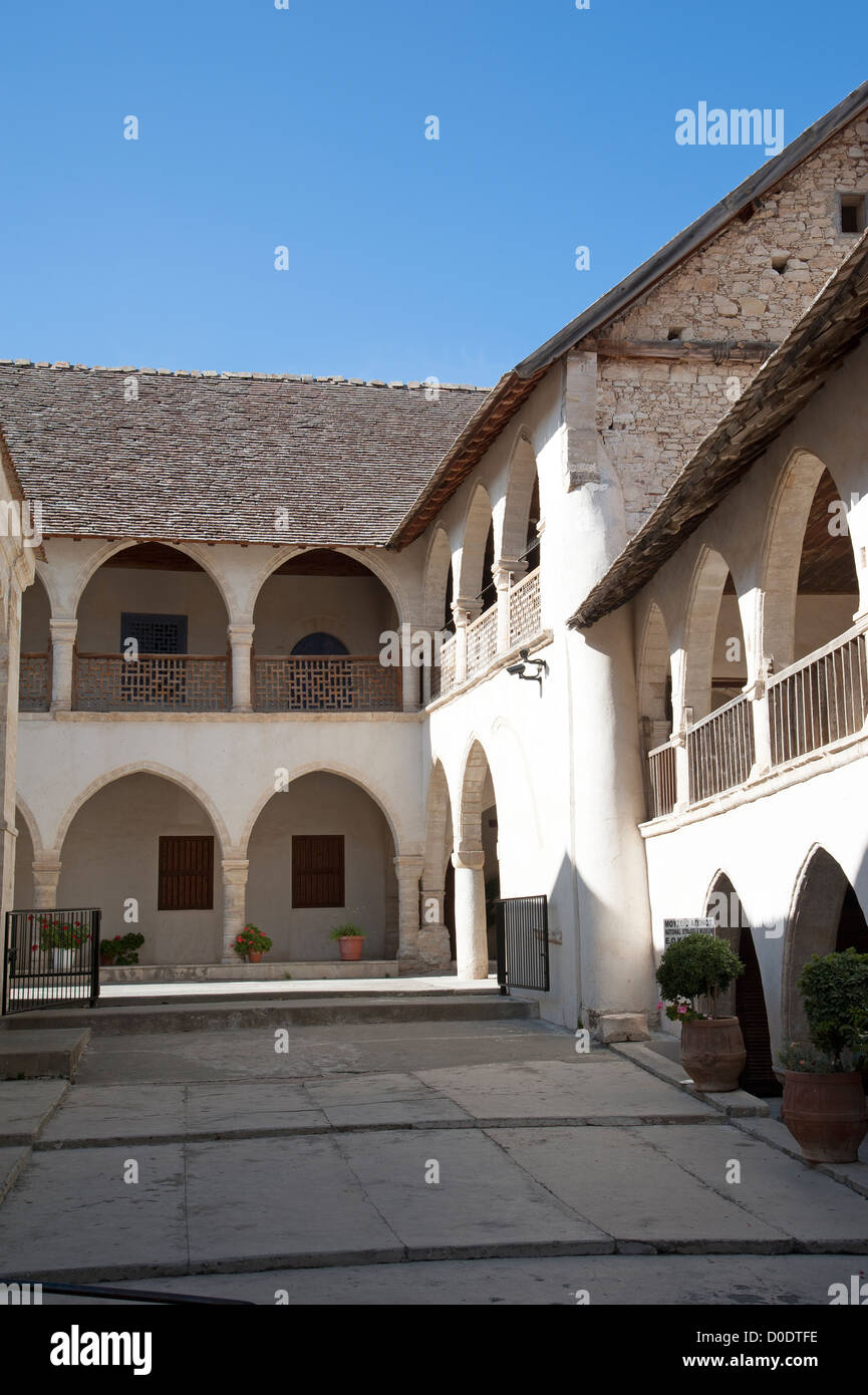 Timiou Stavrou Monastery at Omodos Cyprus Stock Photo Alamy